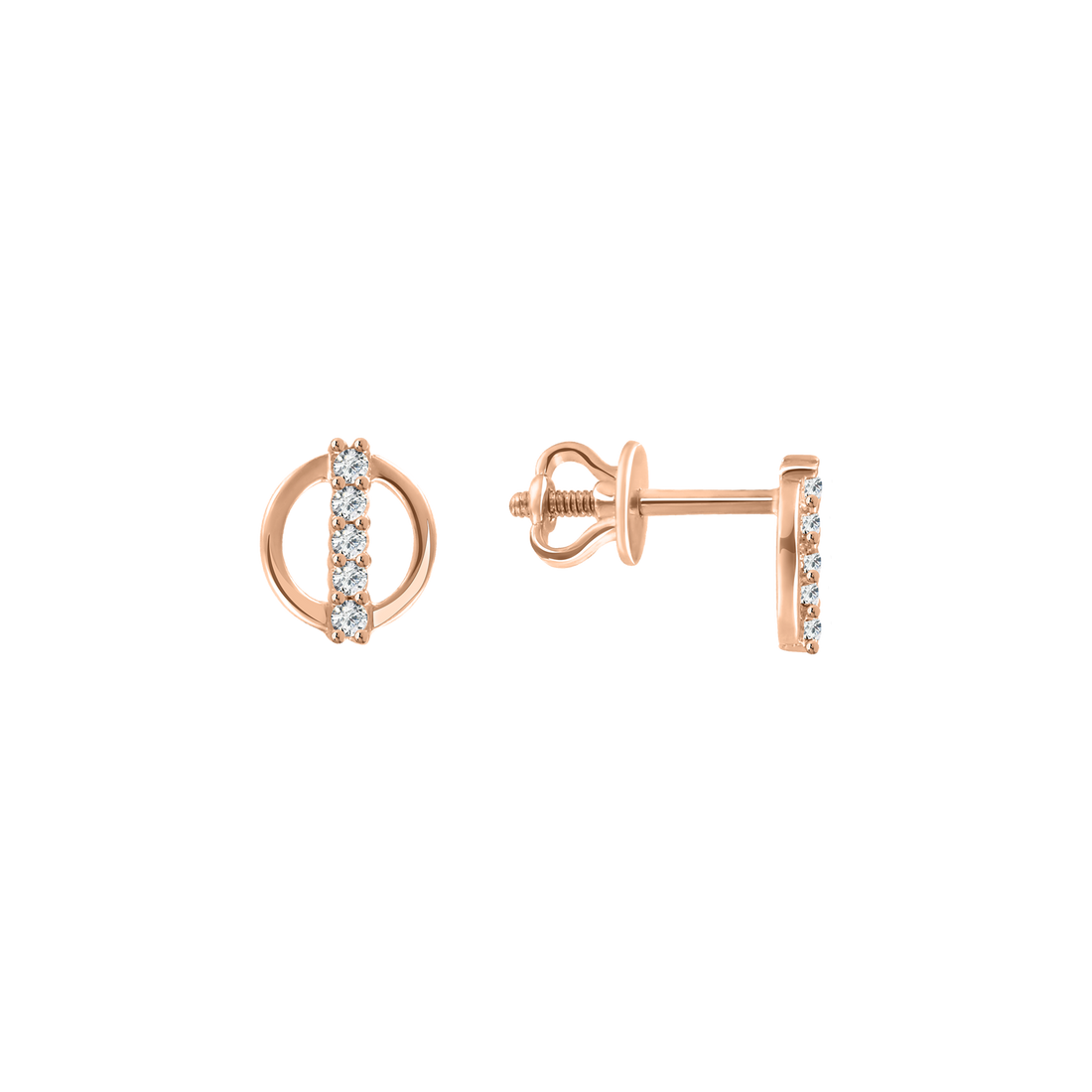 Ohrstecker mit Zirkonia