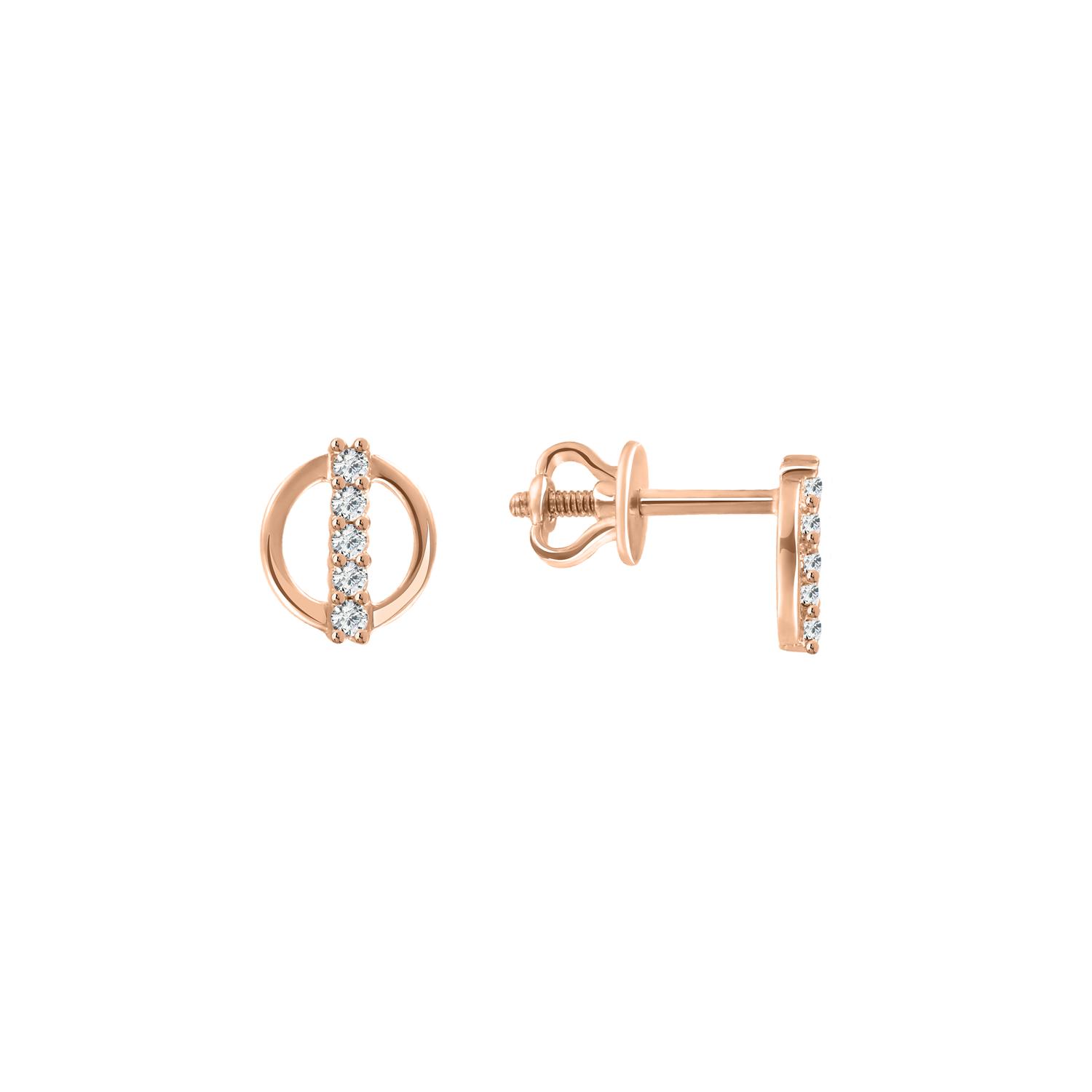Ohrstecker mit Zirkonia