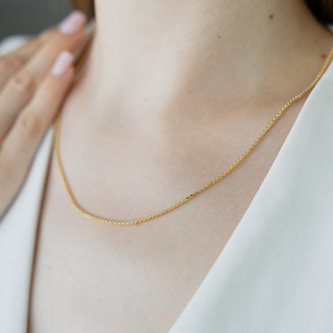 Gelbgold Kette