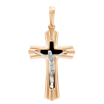 Anhänger – Kreuz mit Emaille