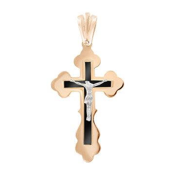 Anhänger – Kreuz mit Emaille