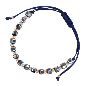 Armband mit Rotgold Kugeln