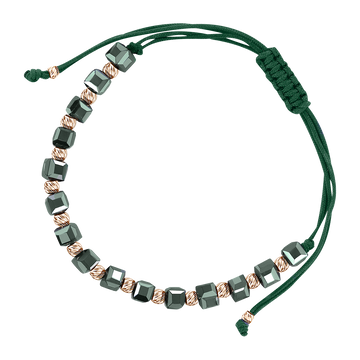 Armband mit Rotgold Kugeln
