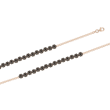 Armband mit schwarzen Zirkonia