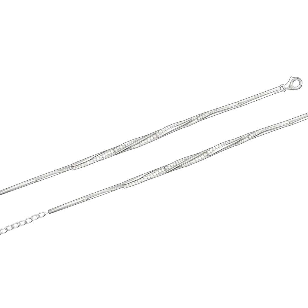 Armband mit Zirkonia