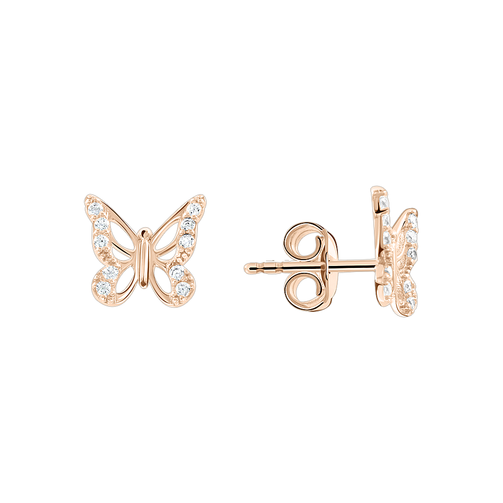 Ohrstecker Schmetterling