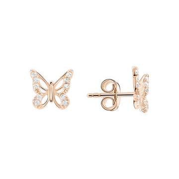 Ohrstecker Schmetterling