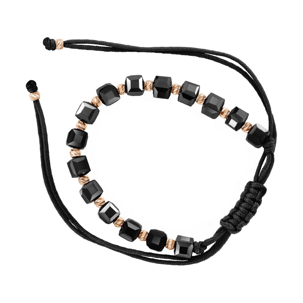 Armband mit Rotgold Kugeln