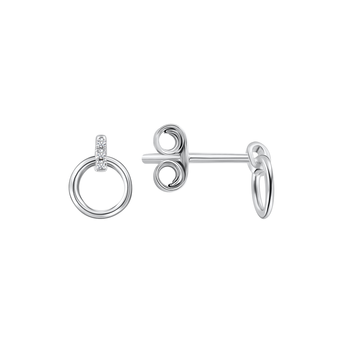 Ohrstecker mit Zirkonia