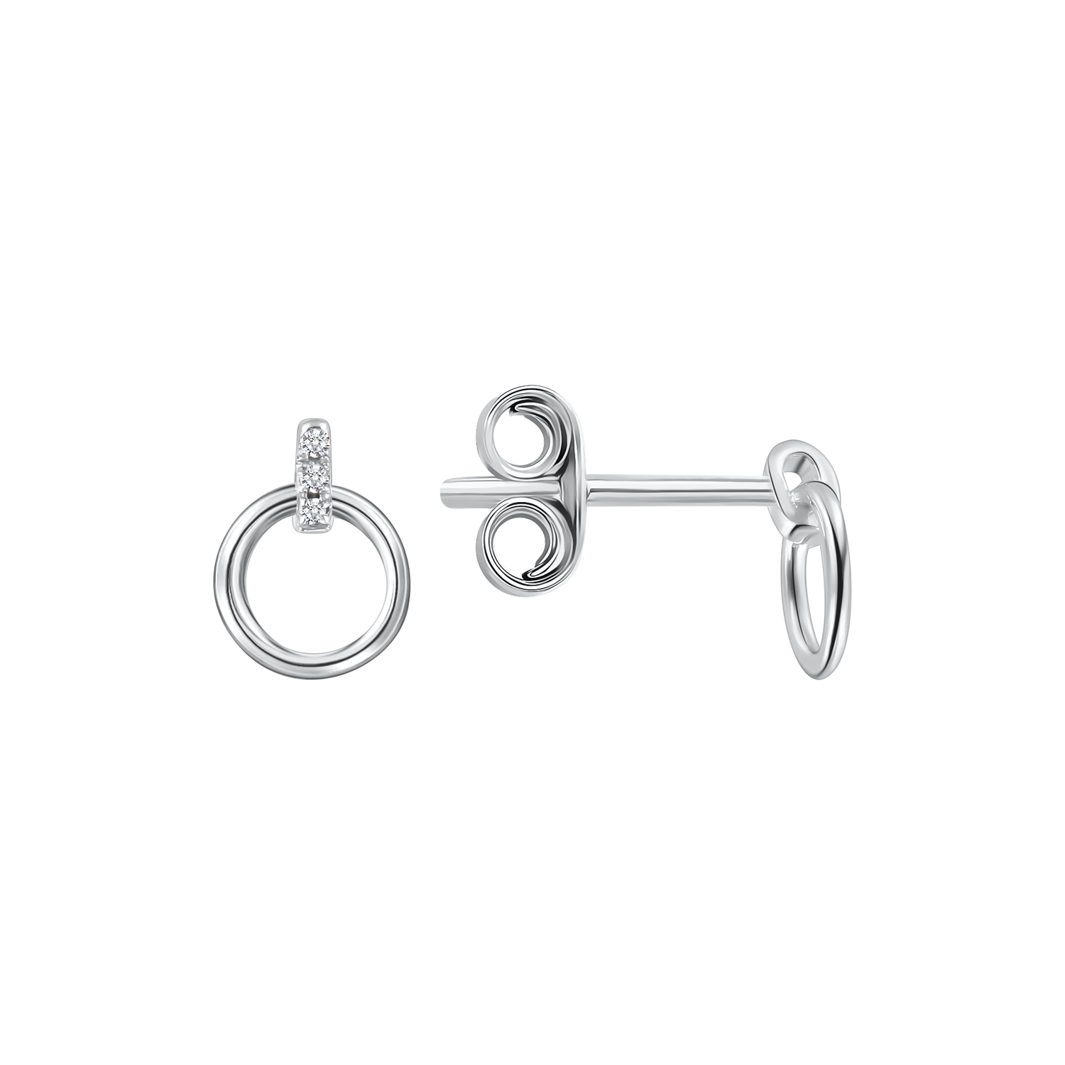 Ohrstecker mit Zirkonia