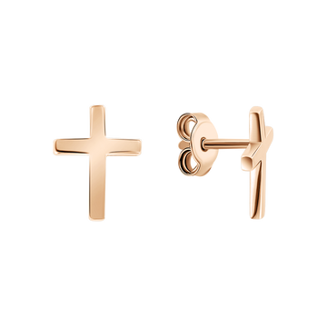 Ohrstecker "Kreuz"