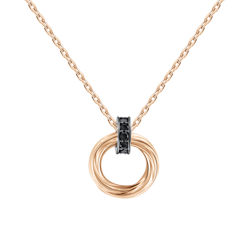 Collier mit Anhänger und Zirkonia