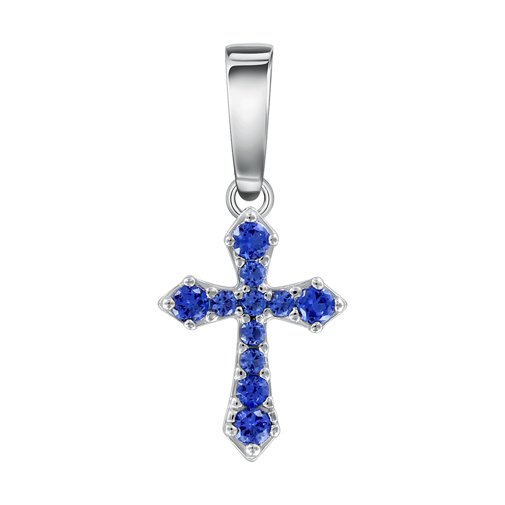 Anhänger – Kreuz mit Zirkonia