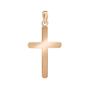 Vergoldeter Anhänger - Kreuz