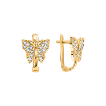Ohrhänger mit Zirkonia