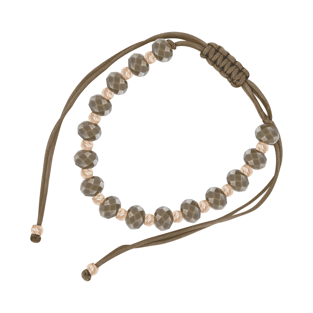 Armband mit Rotgold Kugeln