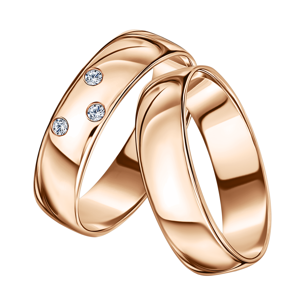 Trauring mit Zirkonia