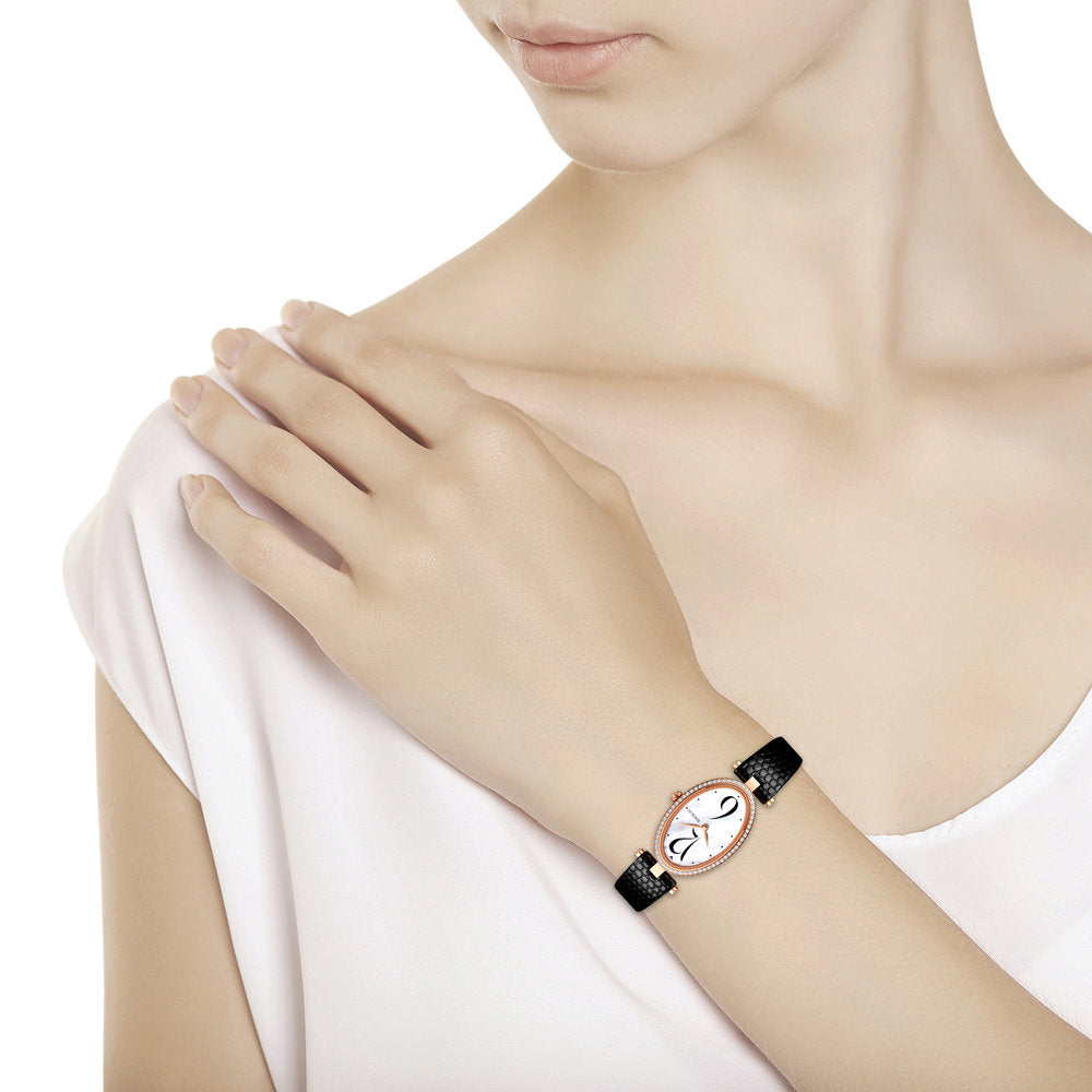 Gold Uhr, Sokolov-Allure, mit Brillanten 4