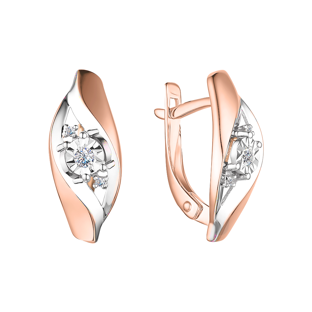 Ohrringe mit Brillanten