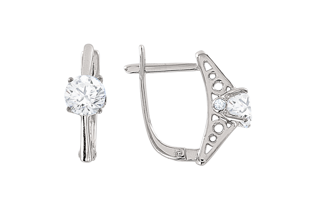 Ohrhänger mit Zirkonia Swarovski