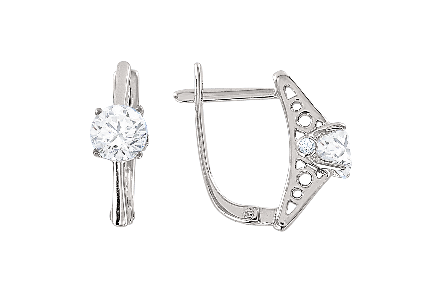 Ohrhänger mit Zirkonia Swarovski