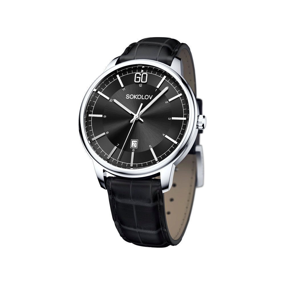 Men's watch "I want" made of stainless steel by "Sokolov"