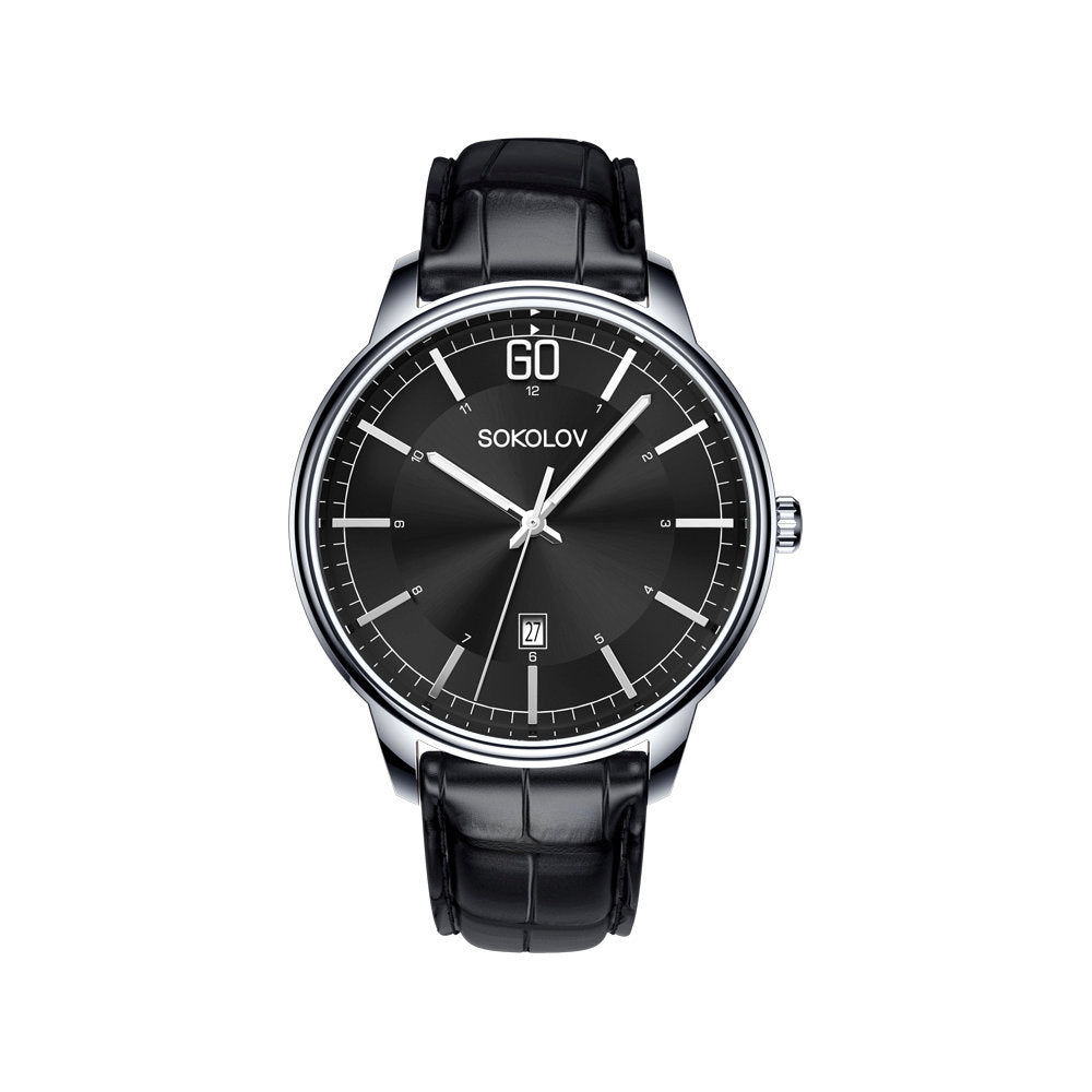 Men's watch "I want" made of stainless steel by "Sokolov"