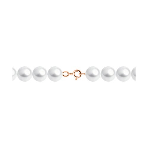 Perlenkette mit Gold 2