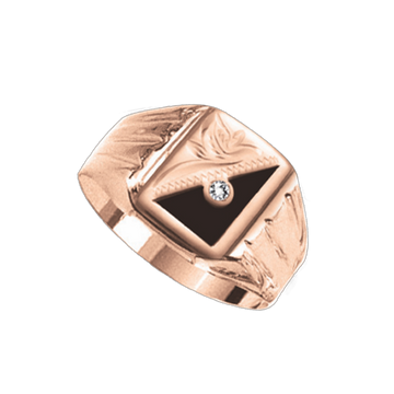 Herrenring mit Zirkonia