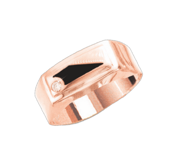 Herrenring mit Zirkonia