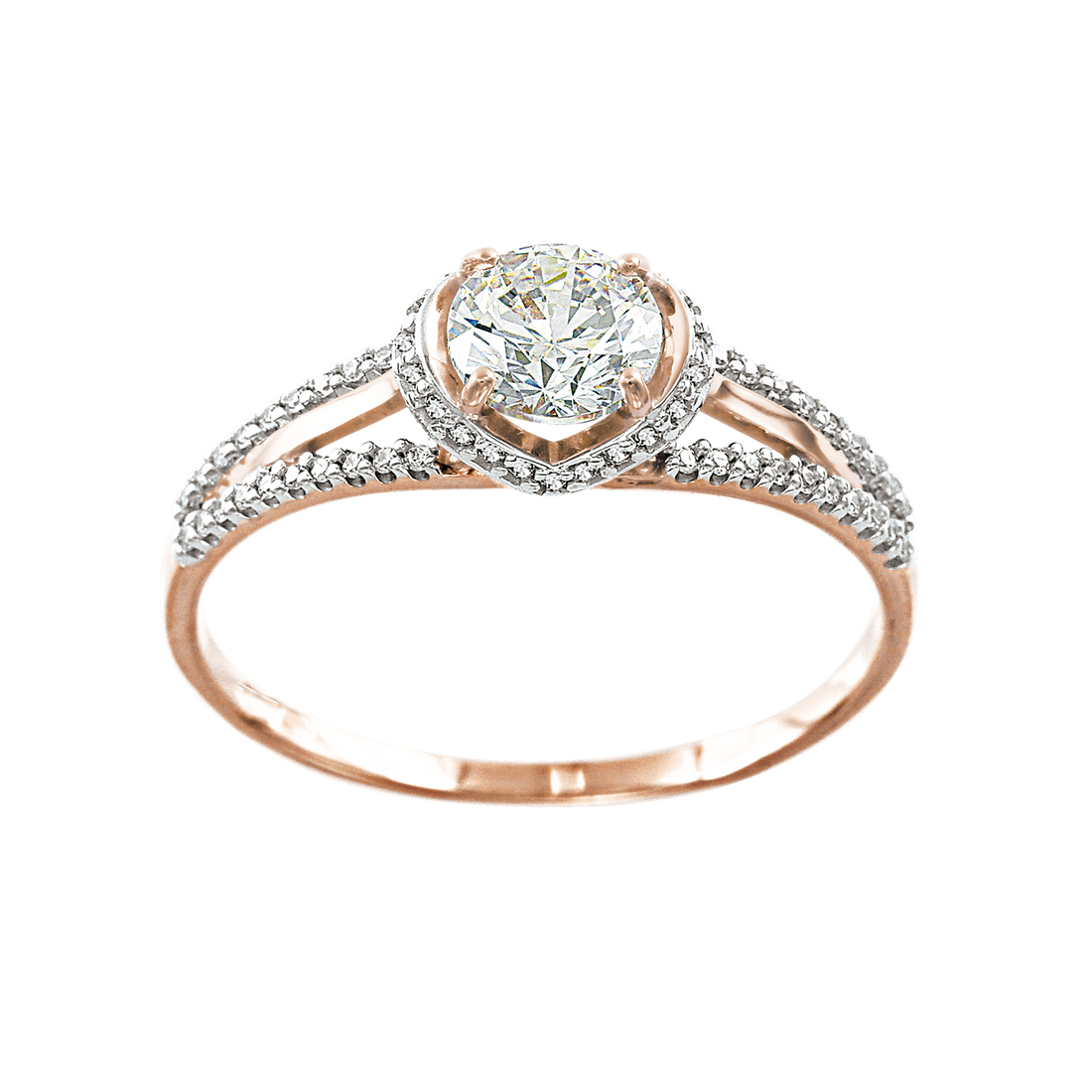 Damenring mit Swarovski Zirkonia