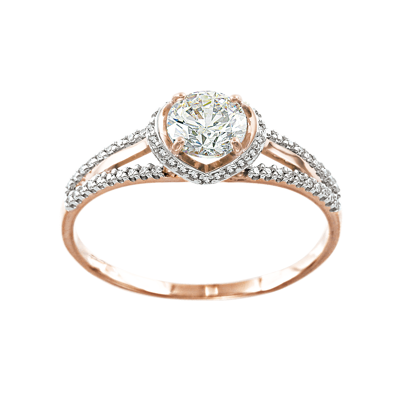 Damenring mit Swarovski Zirkonia