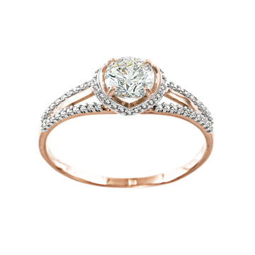 Damenring mit Swarovski Zirkonia