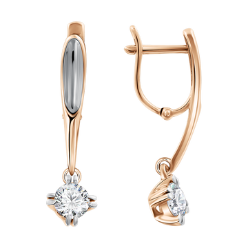 Ohrhänger mit Zirkonia Swarovski
