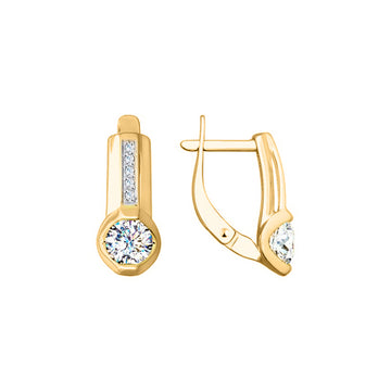 Ohrringe mit Zirkonia Swarovski