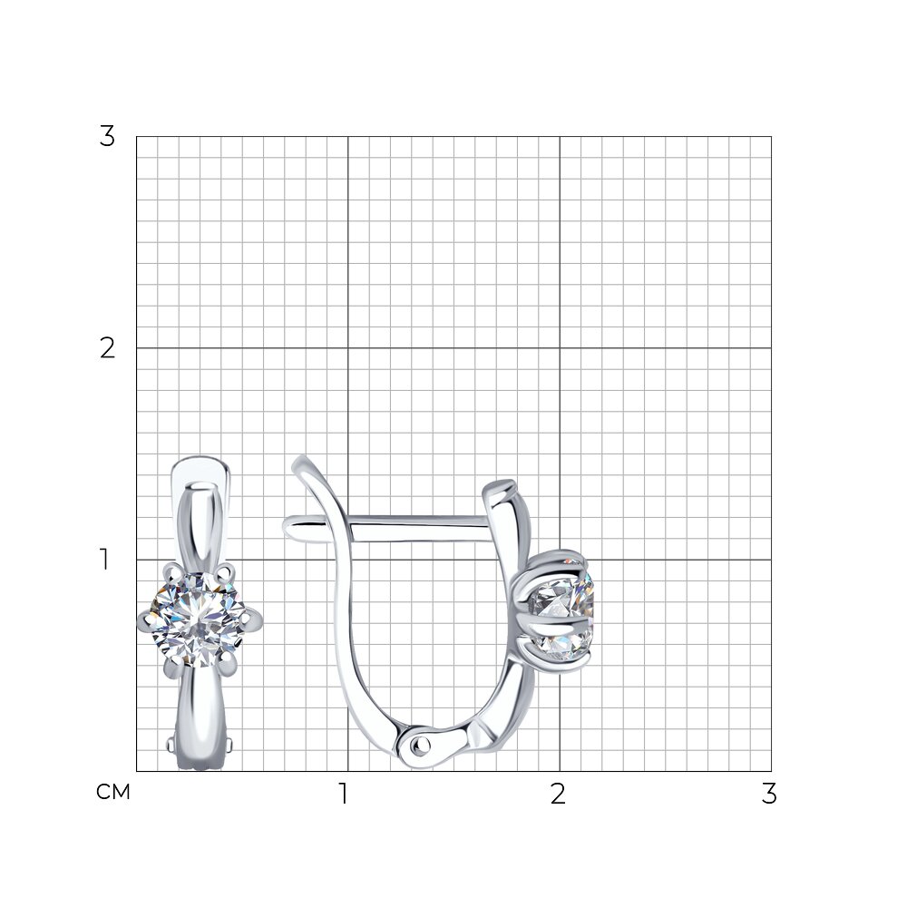 Ohrhänger mit Zirkonia Swarovski 2