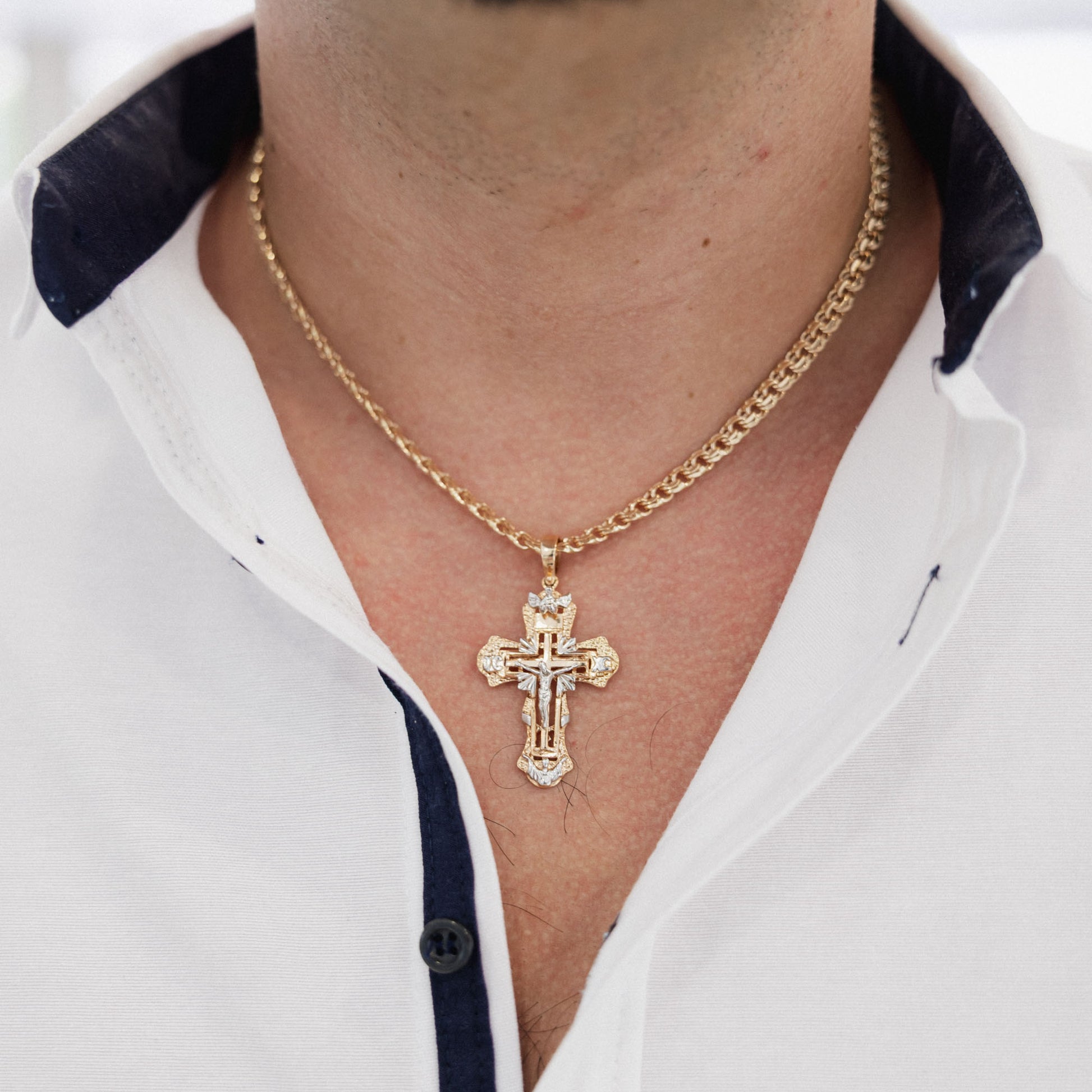 Goldkette oder als Armband massiv 4
