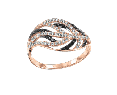 Damenring mit Zirkonia