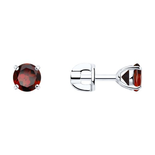 Ohrstecker mit Granat