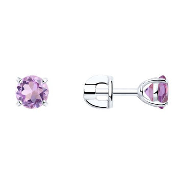 Ohrstecker mit Amethysten