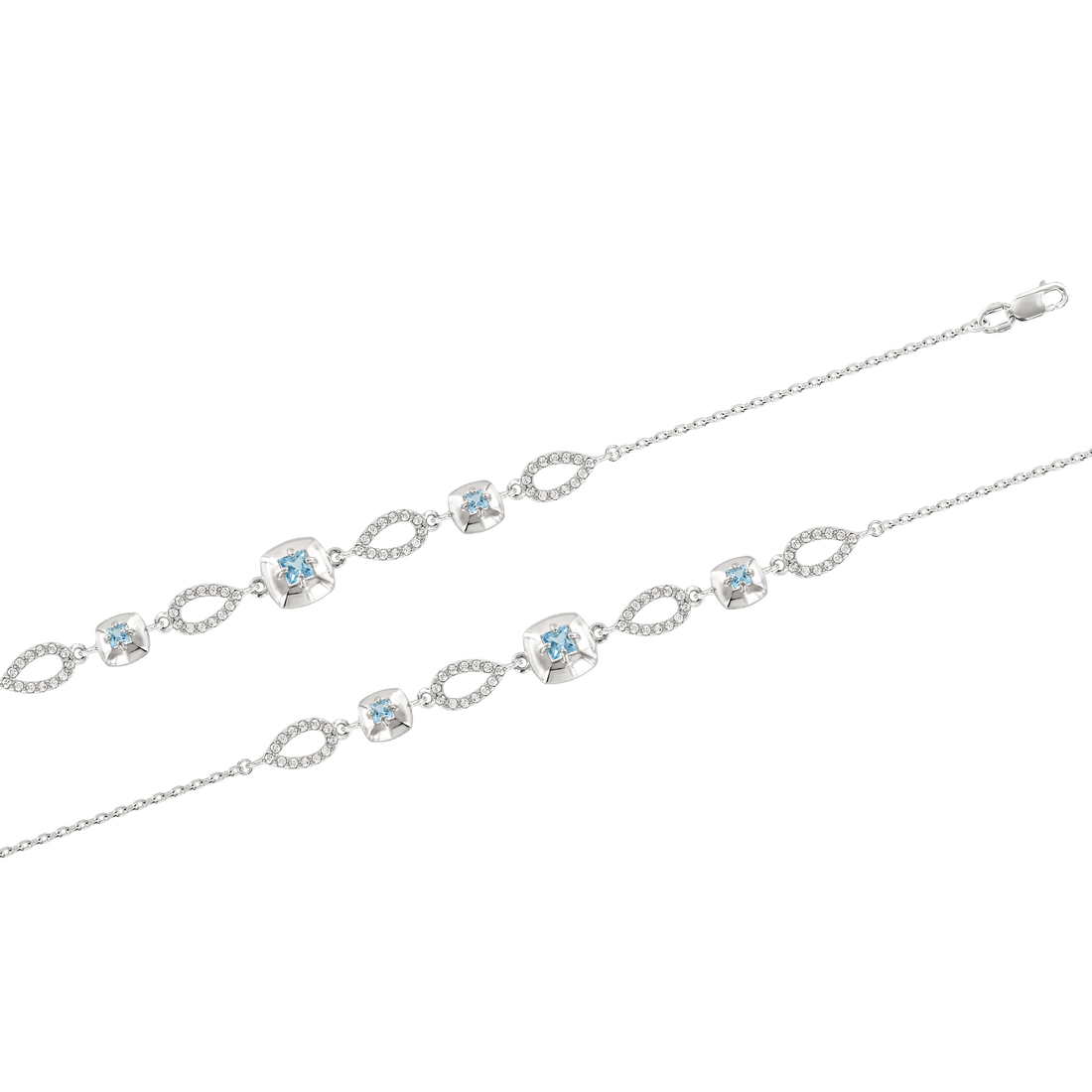 Armband mit Topas und Zirkonia