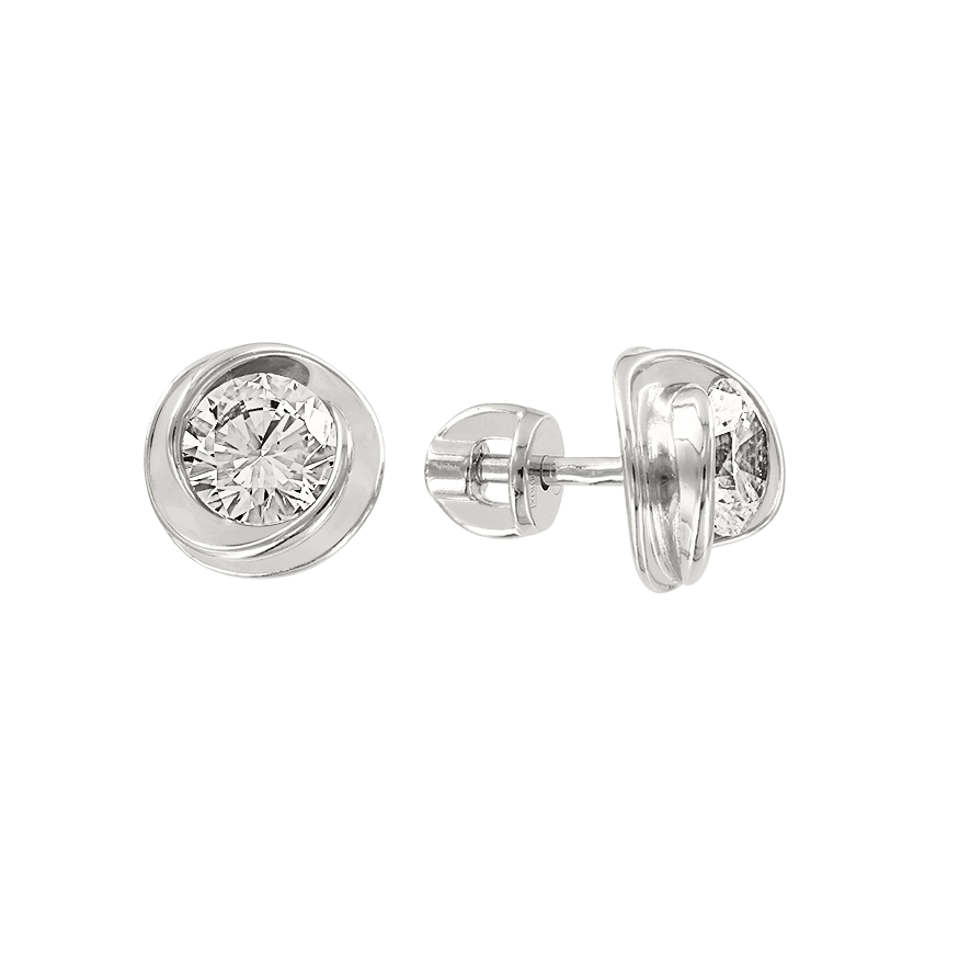 Ohrstecker mit Zirkonia