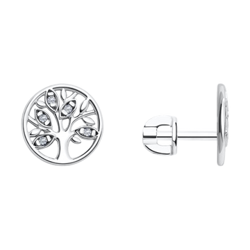 Ohrstecker mit Zirkonia