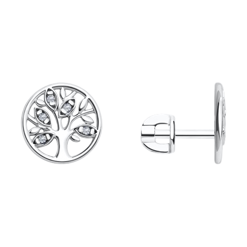 Ohrstecker mit Zirkonia
