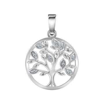 Anhänger "Baum des Lebens" mit Zirkonia