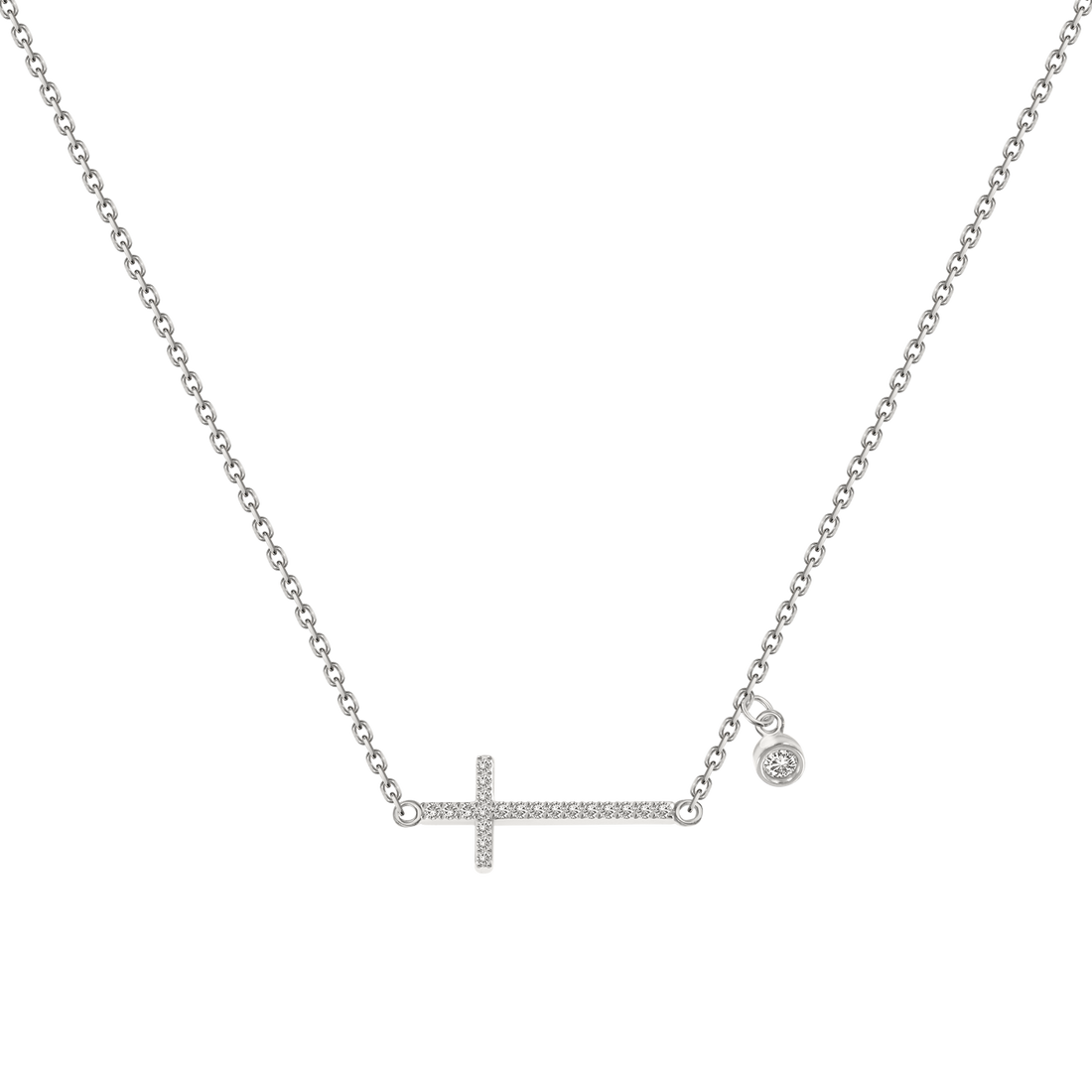 Collier mit Kreuz