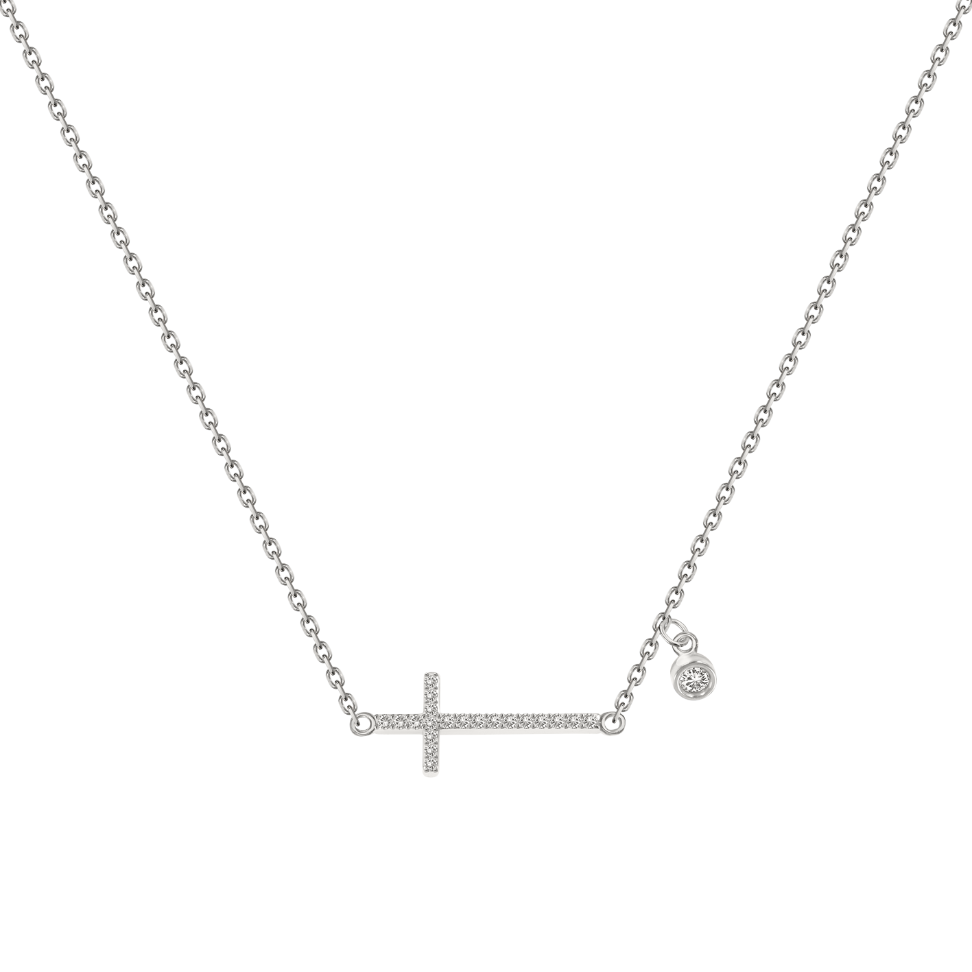 Collier mit Kreuz