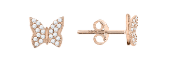 Ohrstecker Schmetterling