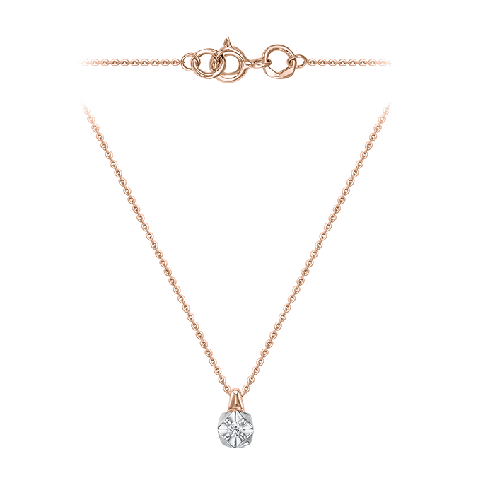 Collier mit Brillant