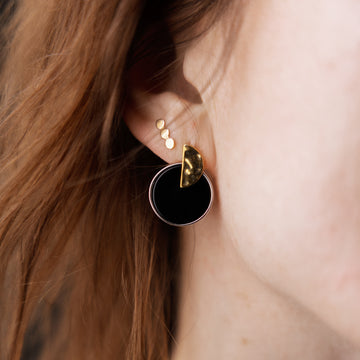 Ohrstecker mit Onyx